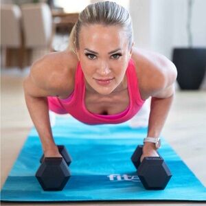 NEW Fit52 Carrie Underwood All Purpose Non-Slip Exercise Yoga Mat Soft Touch